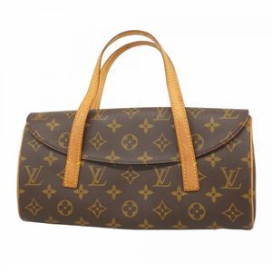 Louis Vuitton Monogram Sonatine Handbag M51902 Brown  Women's